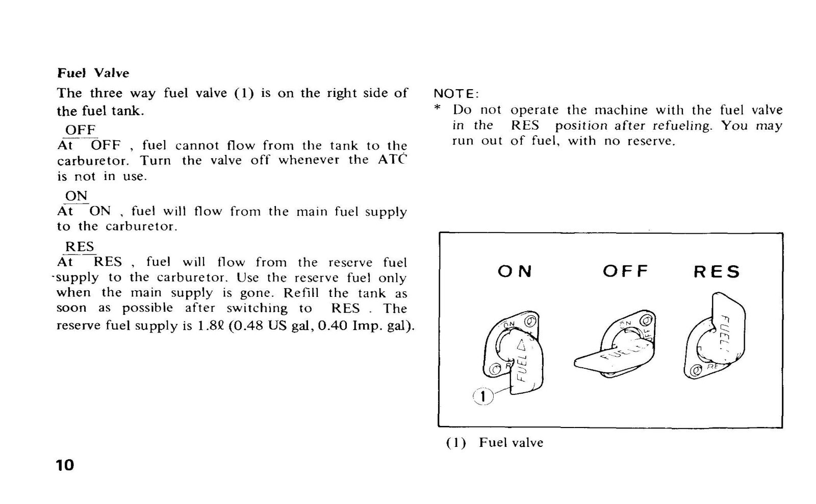 1983 Honda ATC250R Owner’s Manual 63 Pages