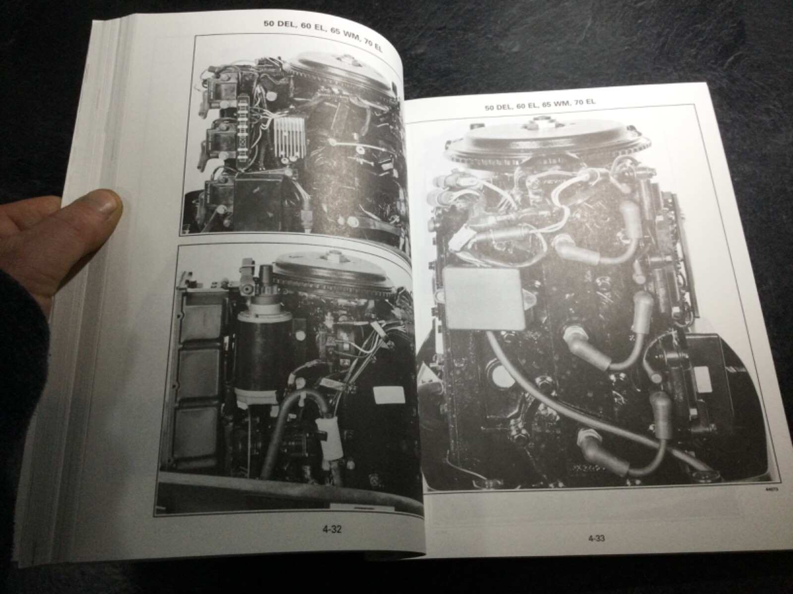 1997 Johnson & Evinrude “EU” 50, 60, 65 70 HP 3-Cylinder Outboard Service Manual