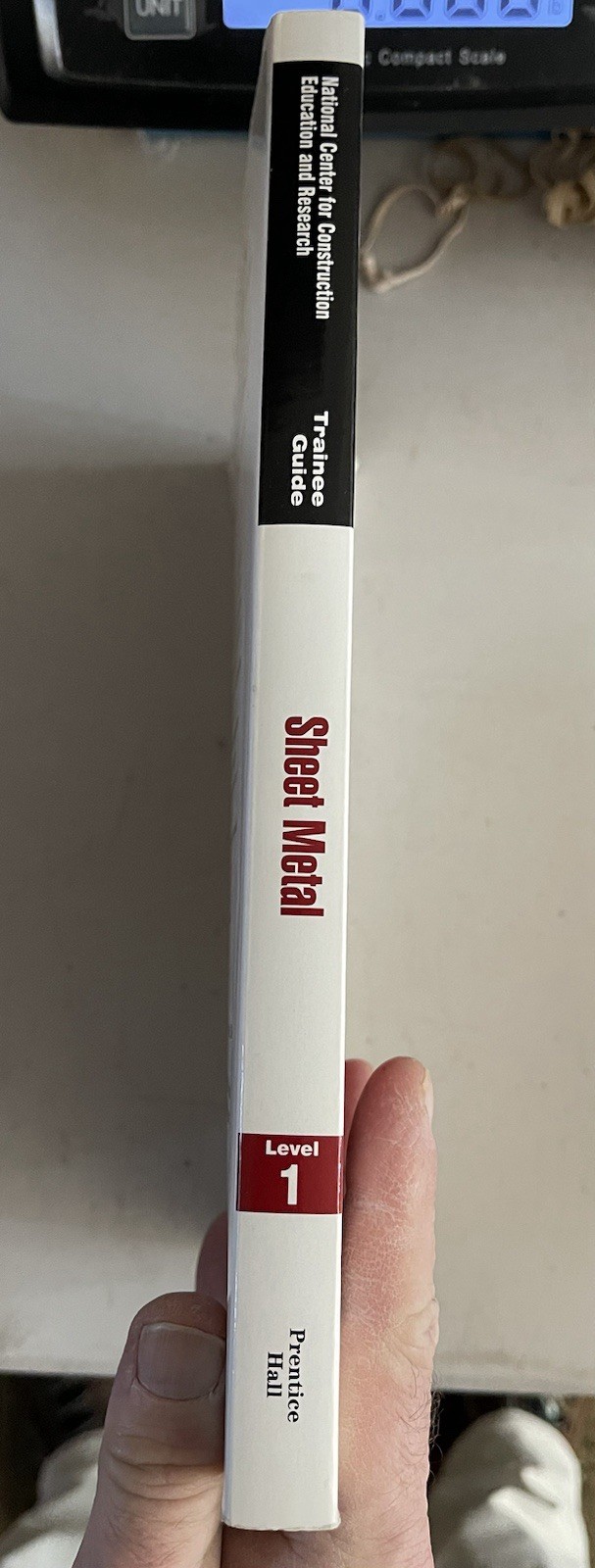 SHEET METAL LEVEL ONE: TRAINEE GUIDE 2001 REVISION By Nccer Excellent Condition