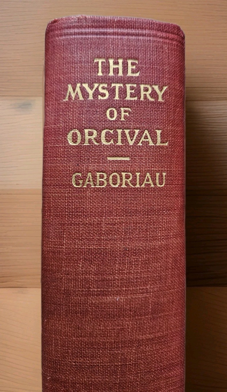 1904. Rare. The Mystery of Orcival by Emile Gaboriau | Illustrated Jules Guerin