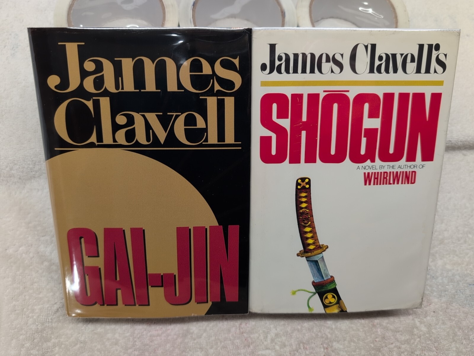 SHOGUN by James Clavell ~ 9 VOLUME COMPLETE SET in Custom Mylar ~ 9 Vols Wow!!!!