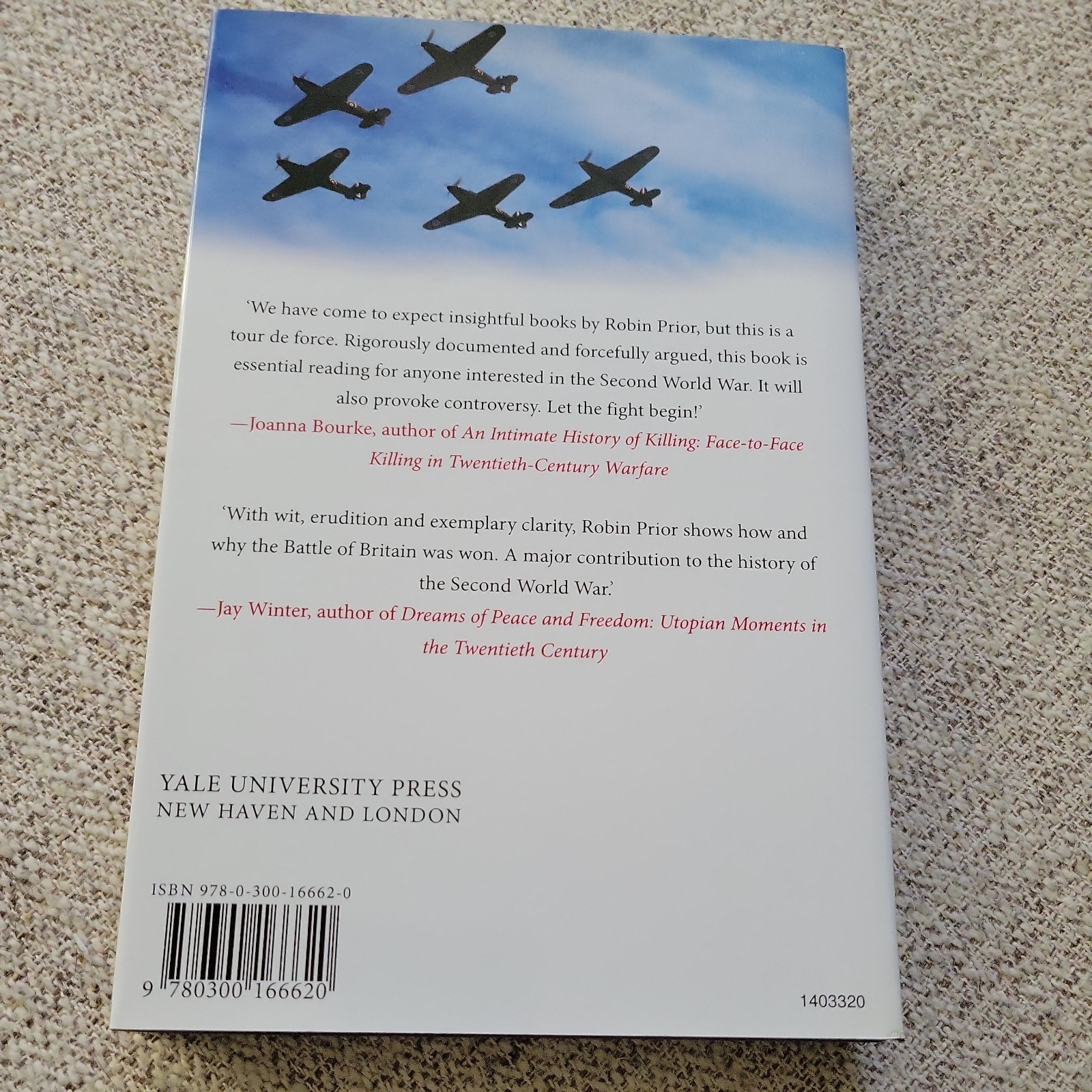 When Britain Saved the West : The Story Of 1940 by Robin Prior (2015, Hardcover)