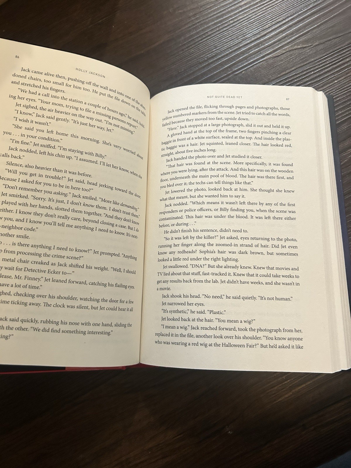 Not Quite Dead Yet Holly Jackson Hardcover Thriller Mystery Exclusive Playlist
