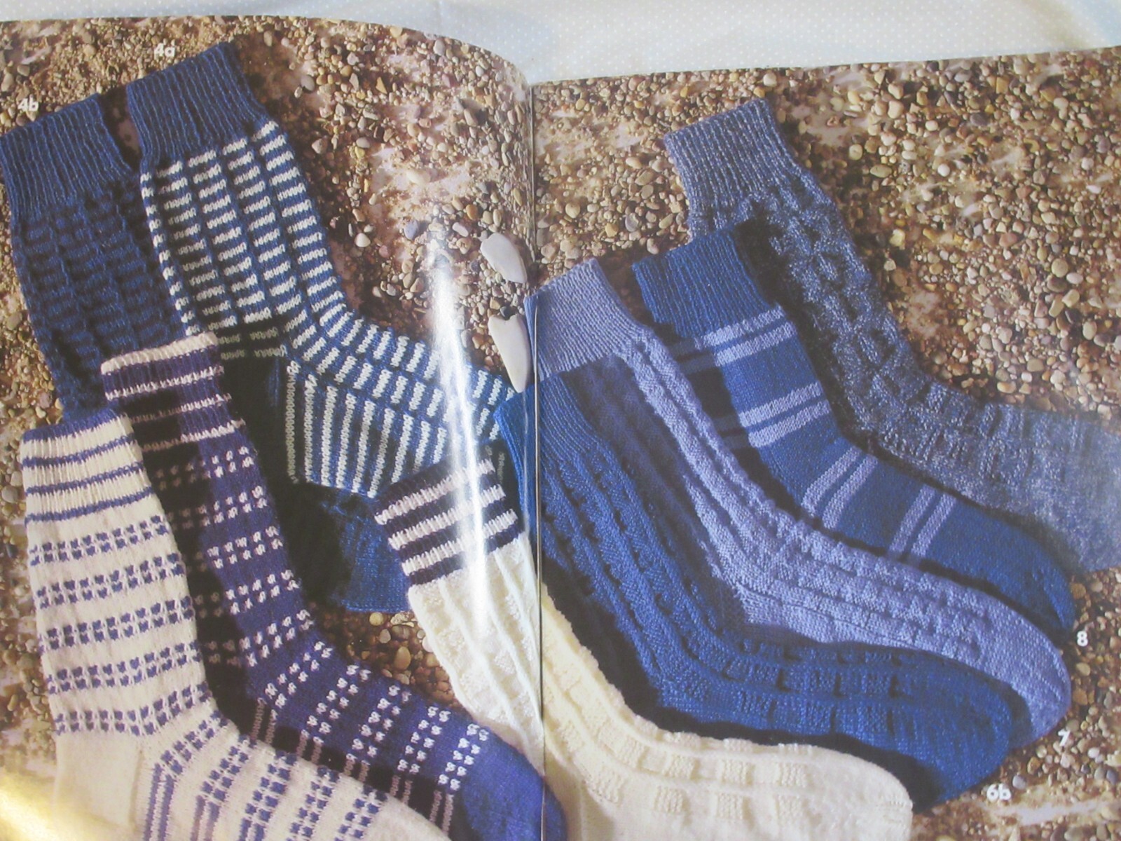 Stahl Wool socka pattern 24 pages instruction book craft