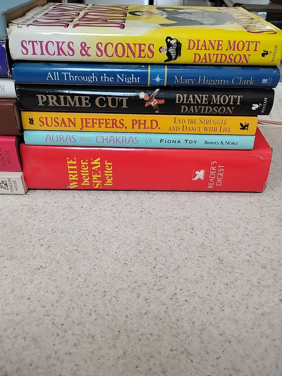 Nice Book Lot Of 12 Hcdj Read Description