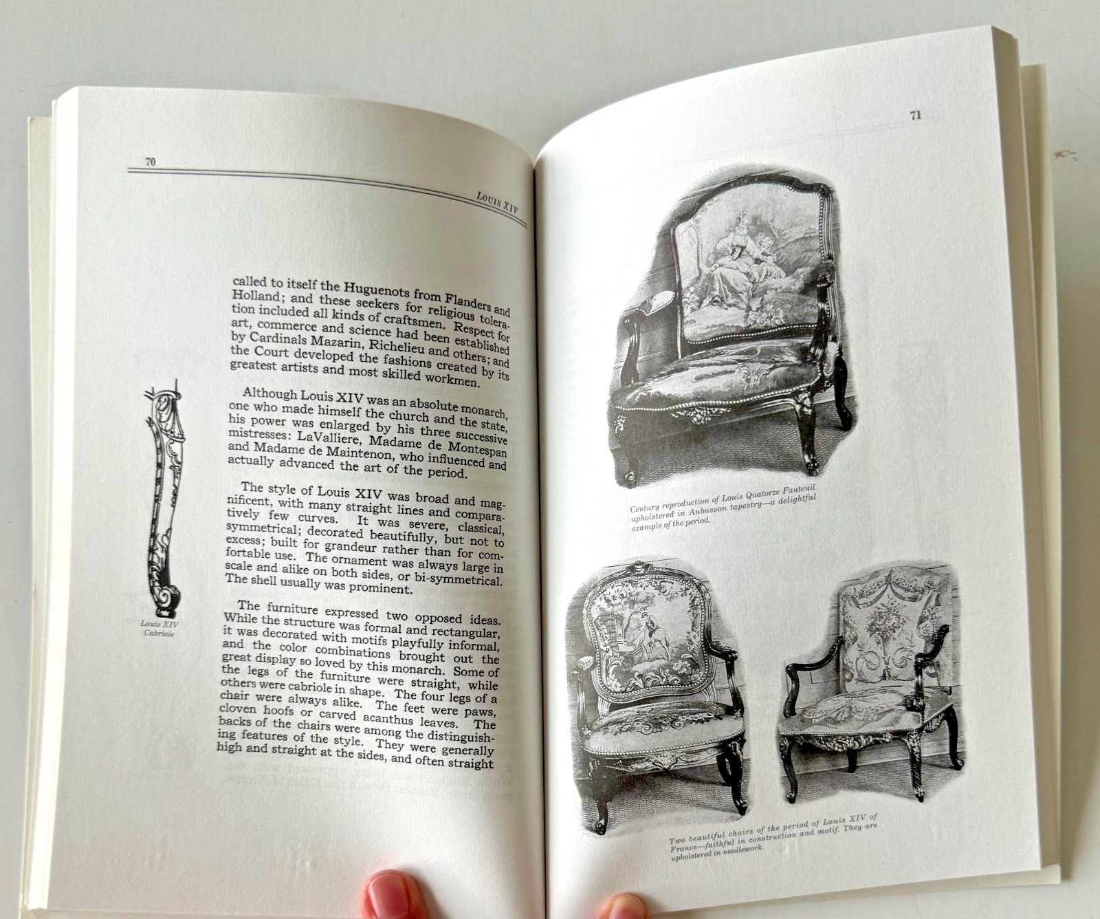 Lot of 3 Furniture Antique Collectible books