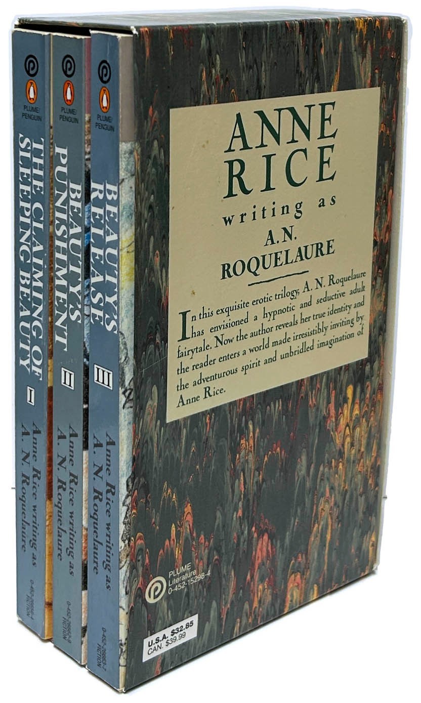 SLEEPING BEAUTY TRILOGY by Anne Rice aka A. N. Roquelaure TPB box set