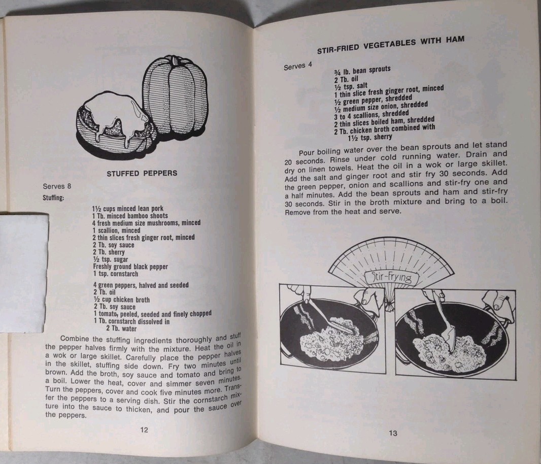 Chinese Cooking By Irena Chalmers & Susan Wright – 1973 Potpourri SC – NICE