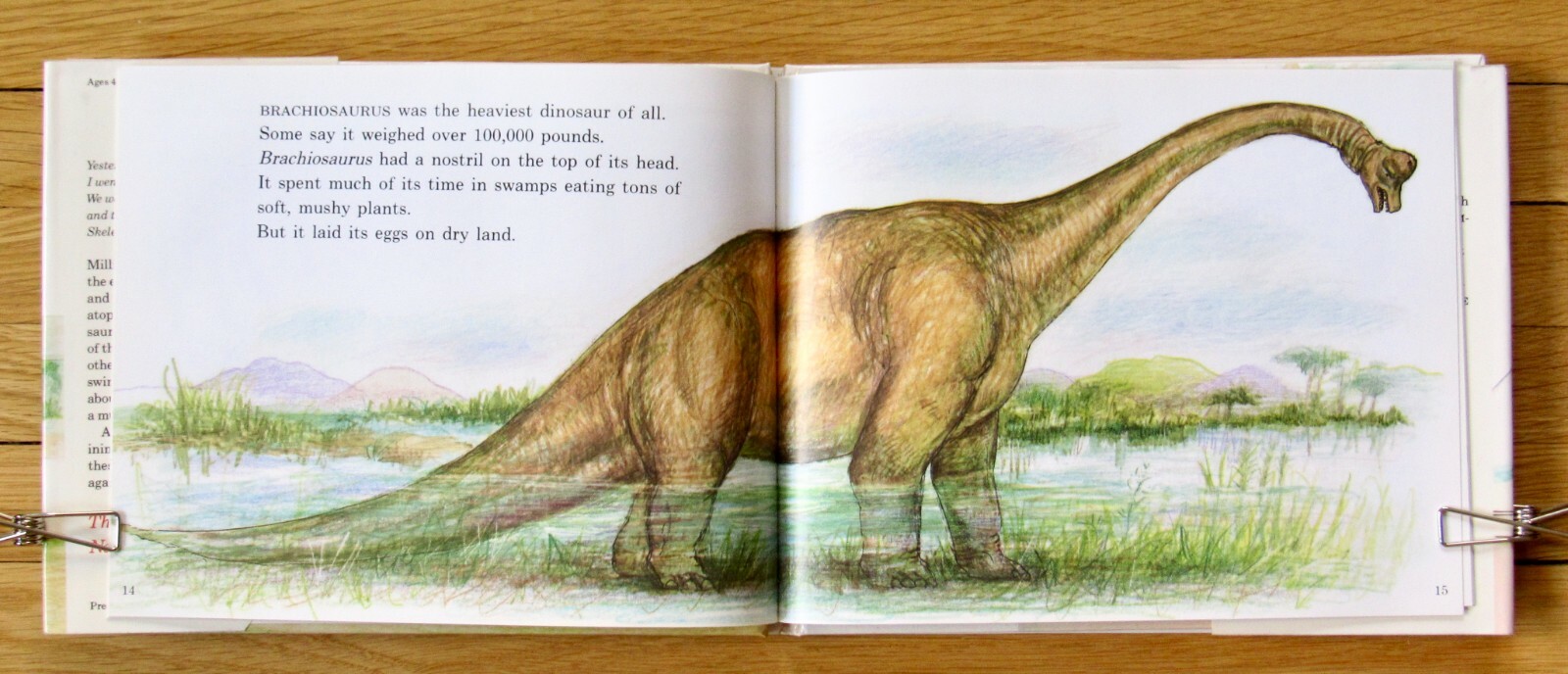 MY VISIT TO THE DINOSAURS by Aliki 1985 Let’s Read and Find Out Science EXC L1