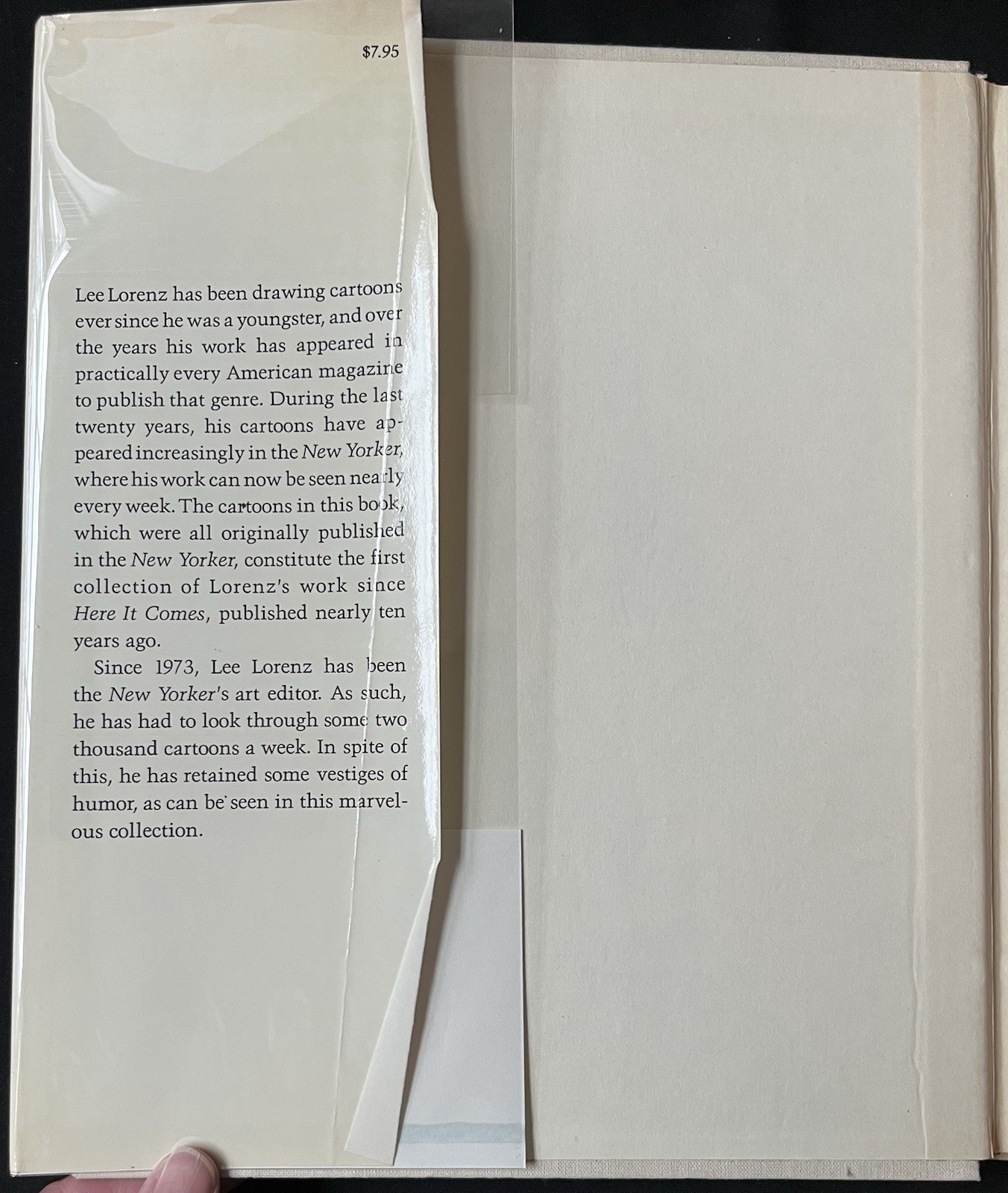 Now Look What You’ve Done! by Lee Lorenz—1st Ed/1977—HC/DJ/Mylar Cover—Cartoons