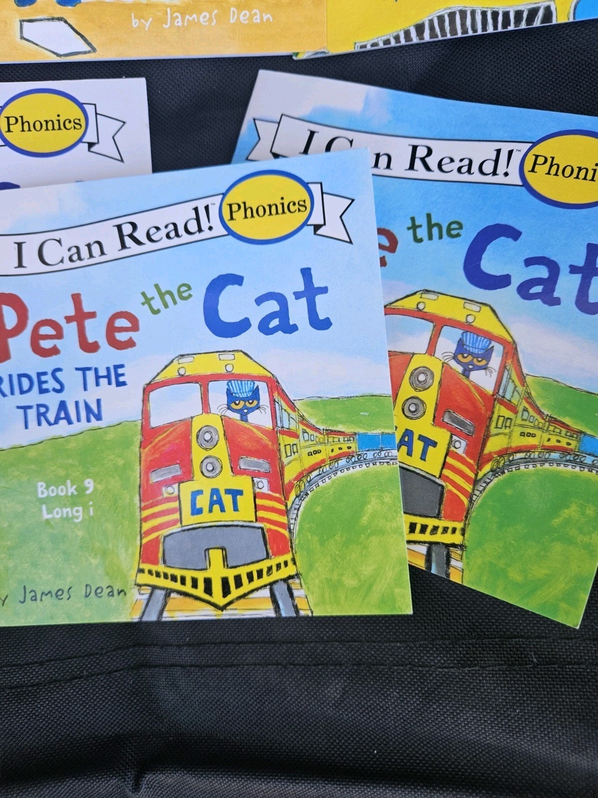 Pete the Cat Childrens Kids Books Lot Of 12 I Can Read Phonics Set By James Dean