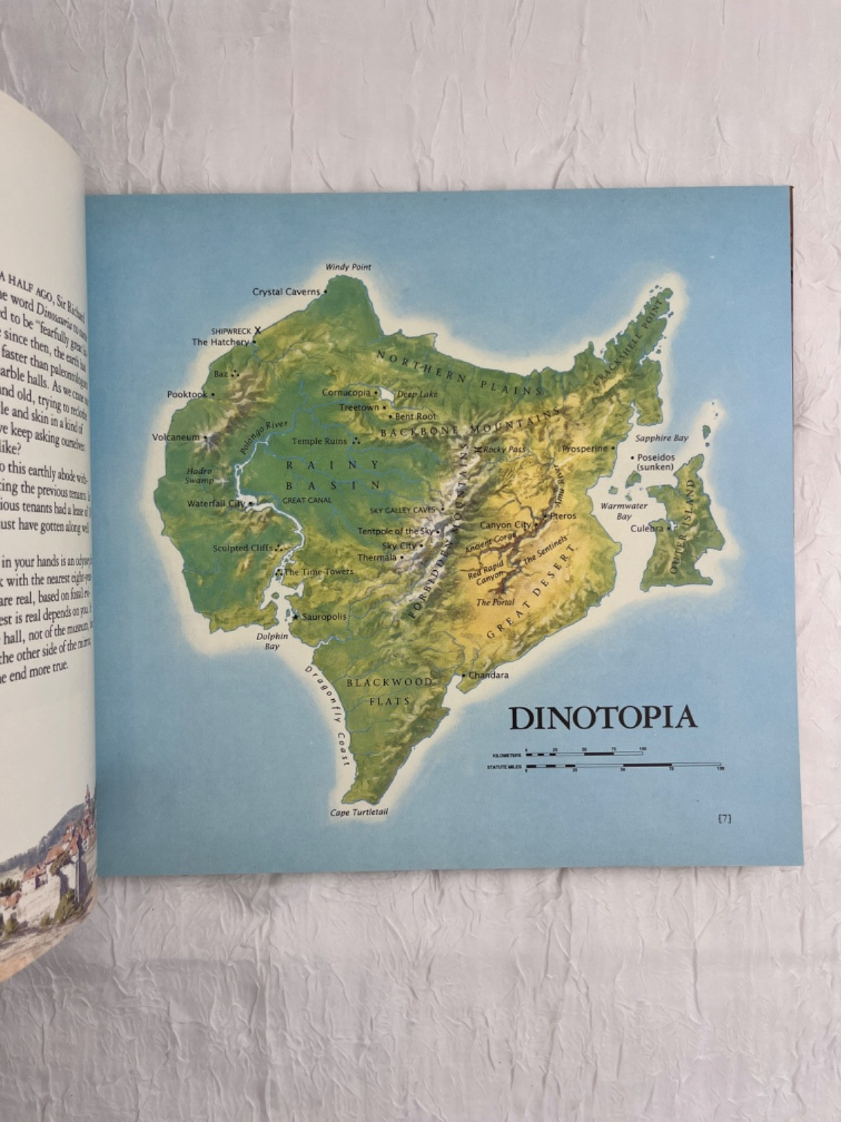 First Edition + Extras- Dinotopia by James Gurney – 1992 Collector’s HC Book