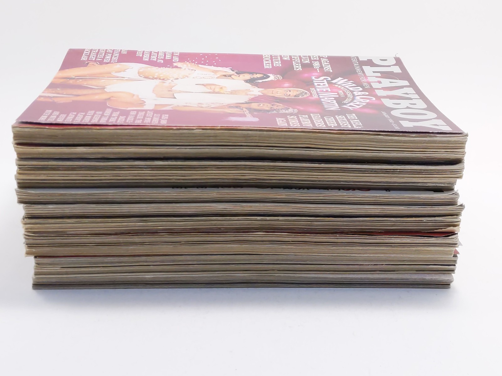 Vintage Playboy Magazines 1980-1983 Lot of 12 With Centerfolds