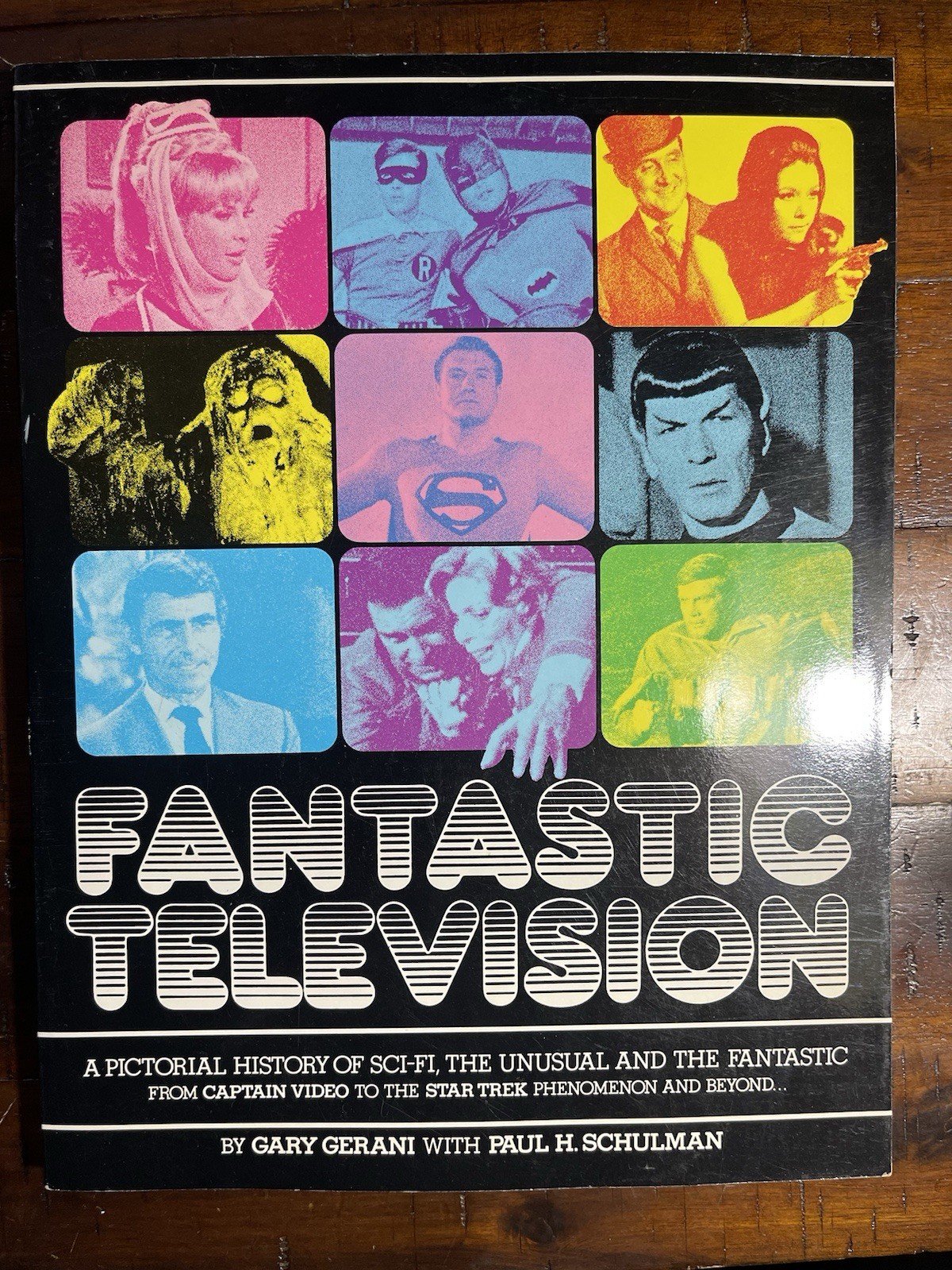FANTASTIC TELEVISION BY GARY GERANI AND PAUL SCHULMAN – 1977 by Harmony Books