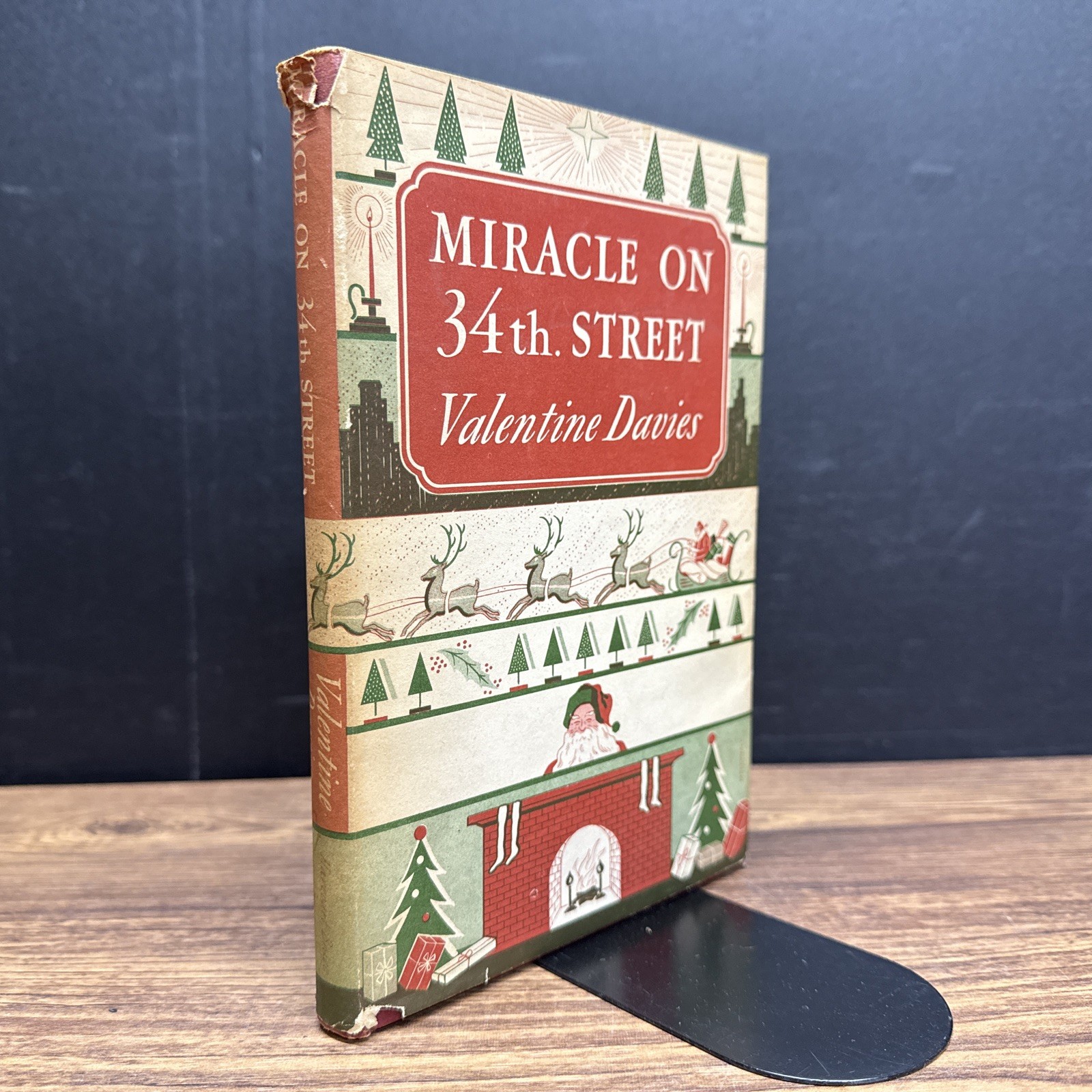 Miracle on 34th Street, Valentine Davies ~ Later Edition HC/DJ – 1947