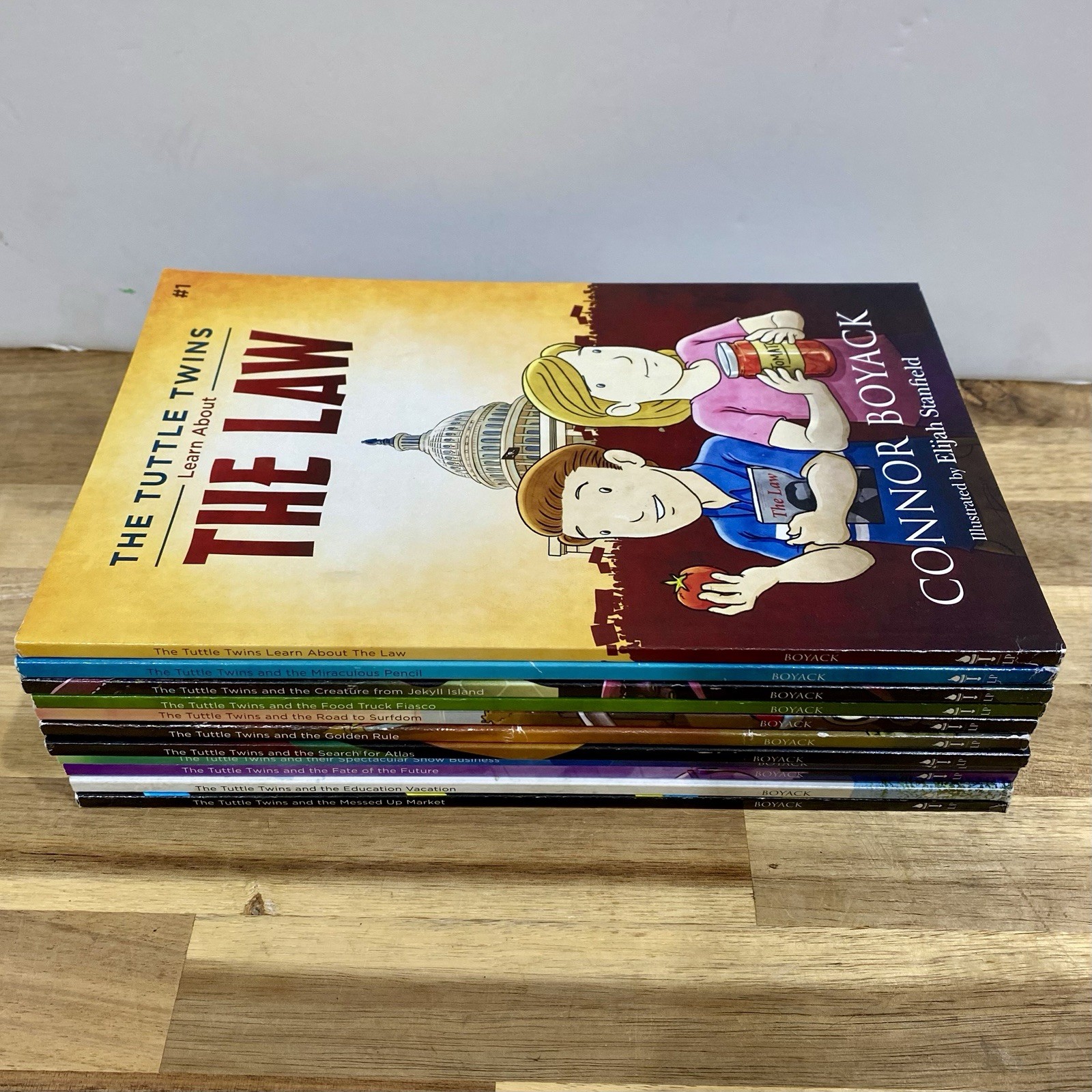 Tuttle Twins Book Set 1-11 by Connor Boyack