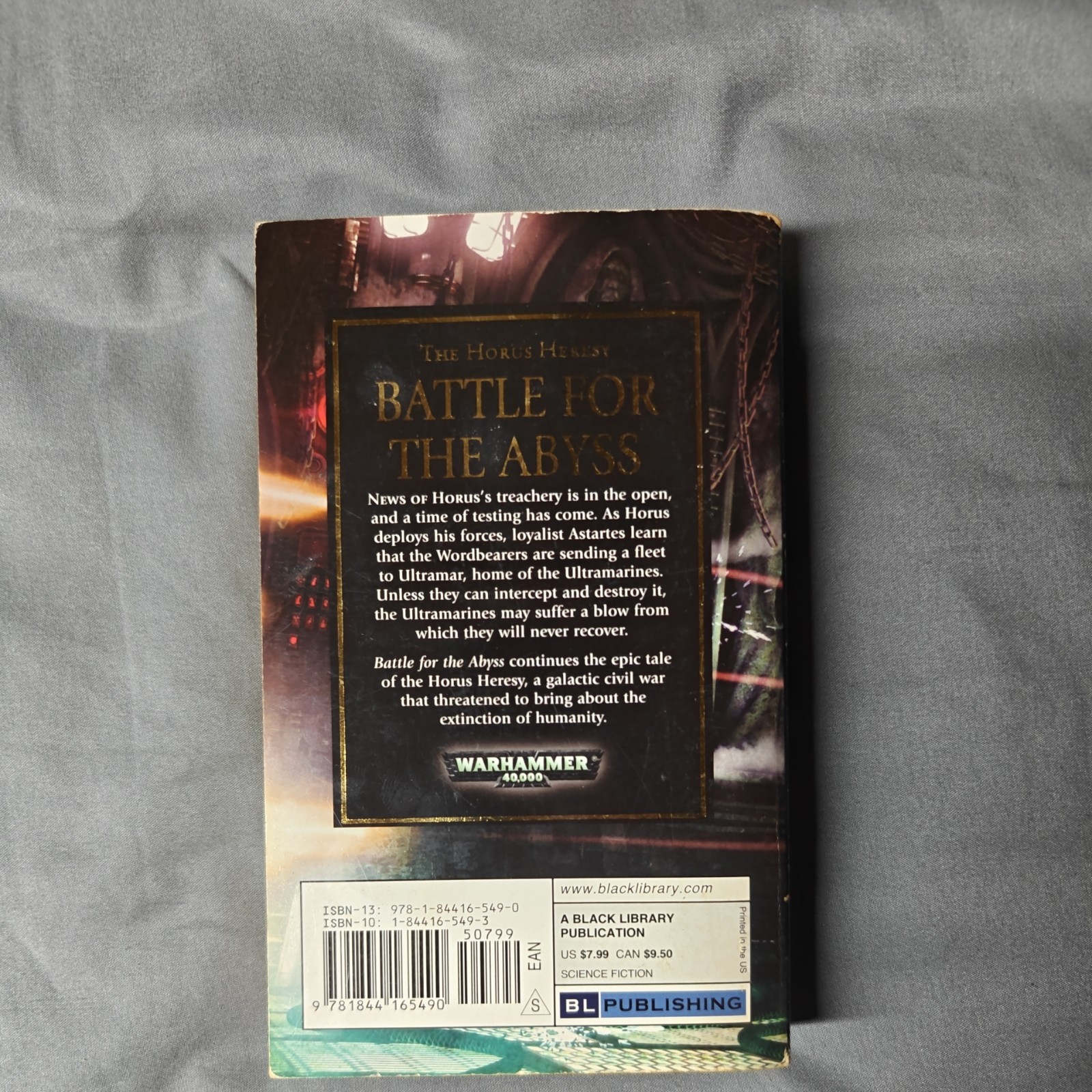 Battle for the Abyss by Ben Counter (2008, Mass Market)