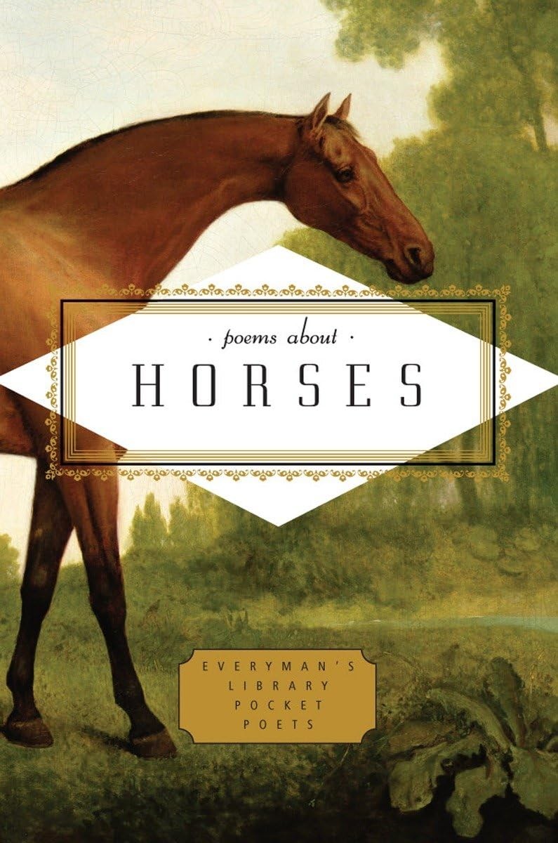 Poems About Horses (Everyman’s Library Pocket Poets Series) – hardcover Ciur…