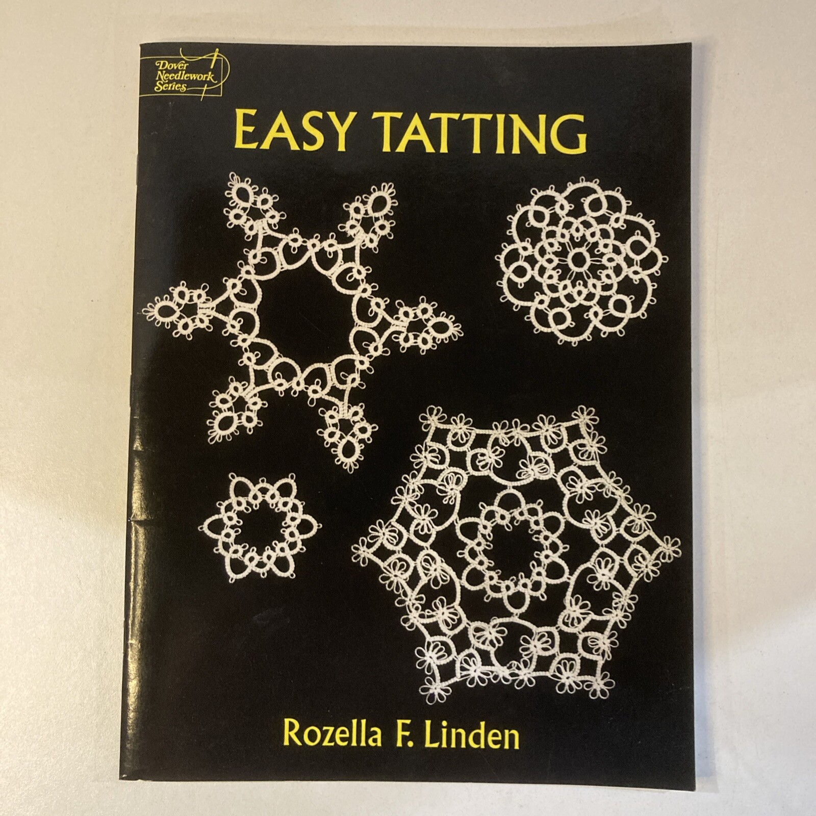 Easy Tatting Dover Crafts: Lace Template Pattern Linden Rozella Florence Book