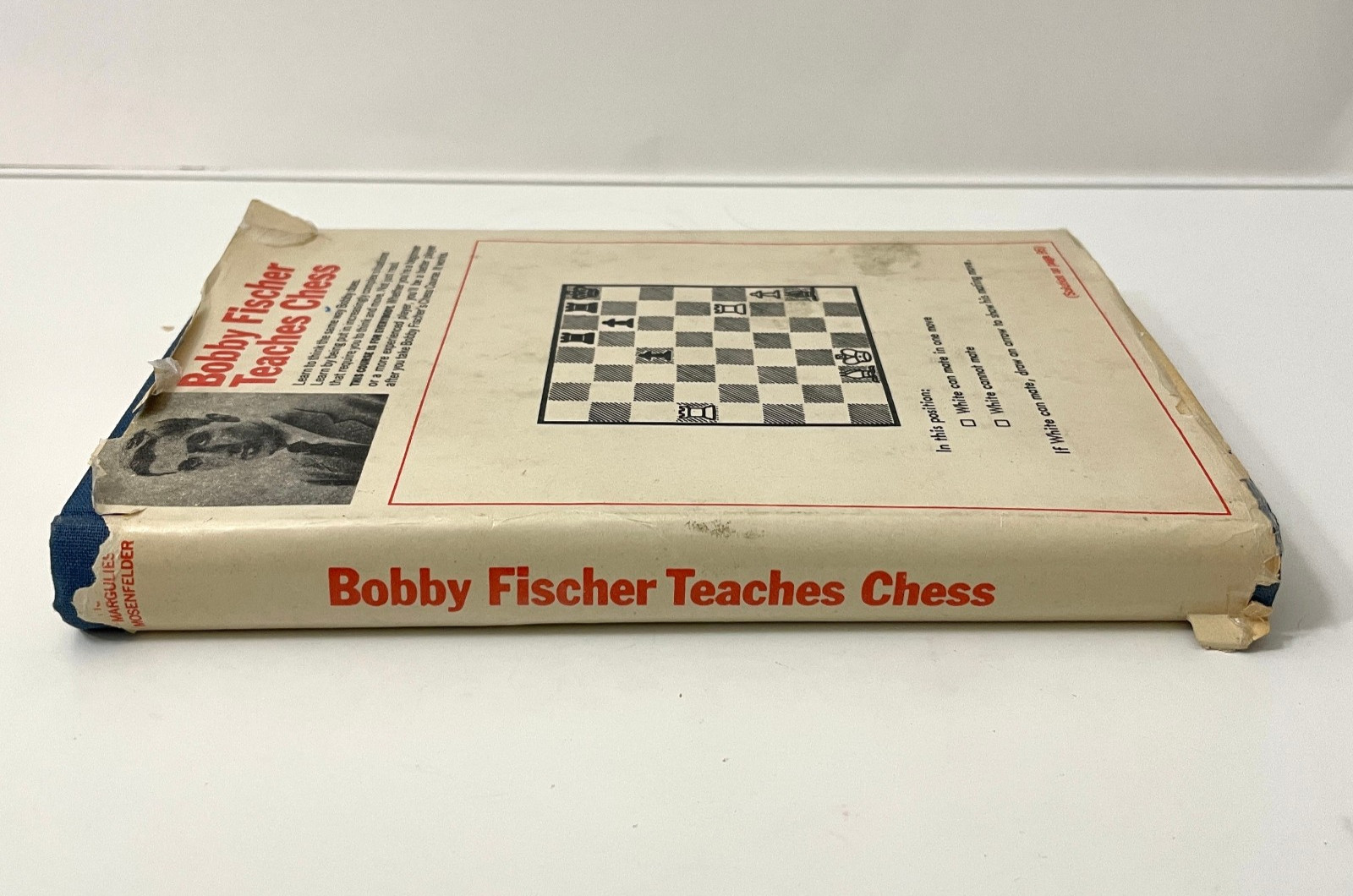 Bobby Fischer Teaches Chess 1966 Basic Systems 2nd Printing Hardcover