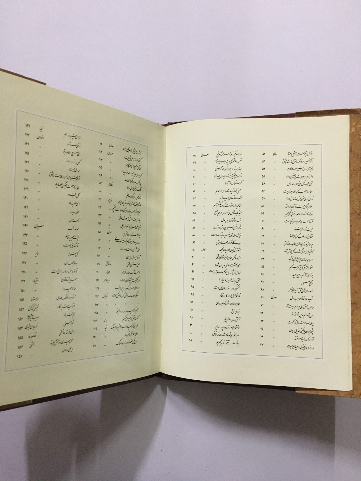 Bakhtiary, Javad: Showr E Masty. Calligraphy. Text In Persian. 1992. 159 Pages.