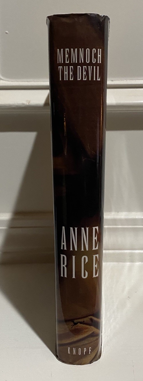SIGNED ANNE RICE Memnoch the Devil: The Vampire Chronicles 3rd Printing HC Book