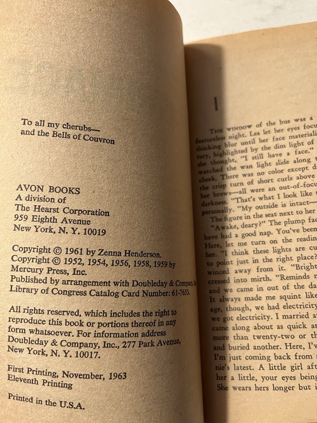 Zenna Henderson 2 PB Lot PILGRIMAGE THE PEOPLE NO DIFFERENT FLESH Avon 10th/11th