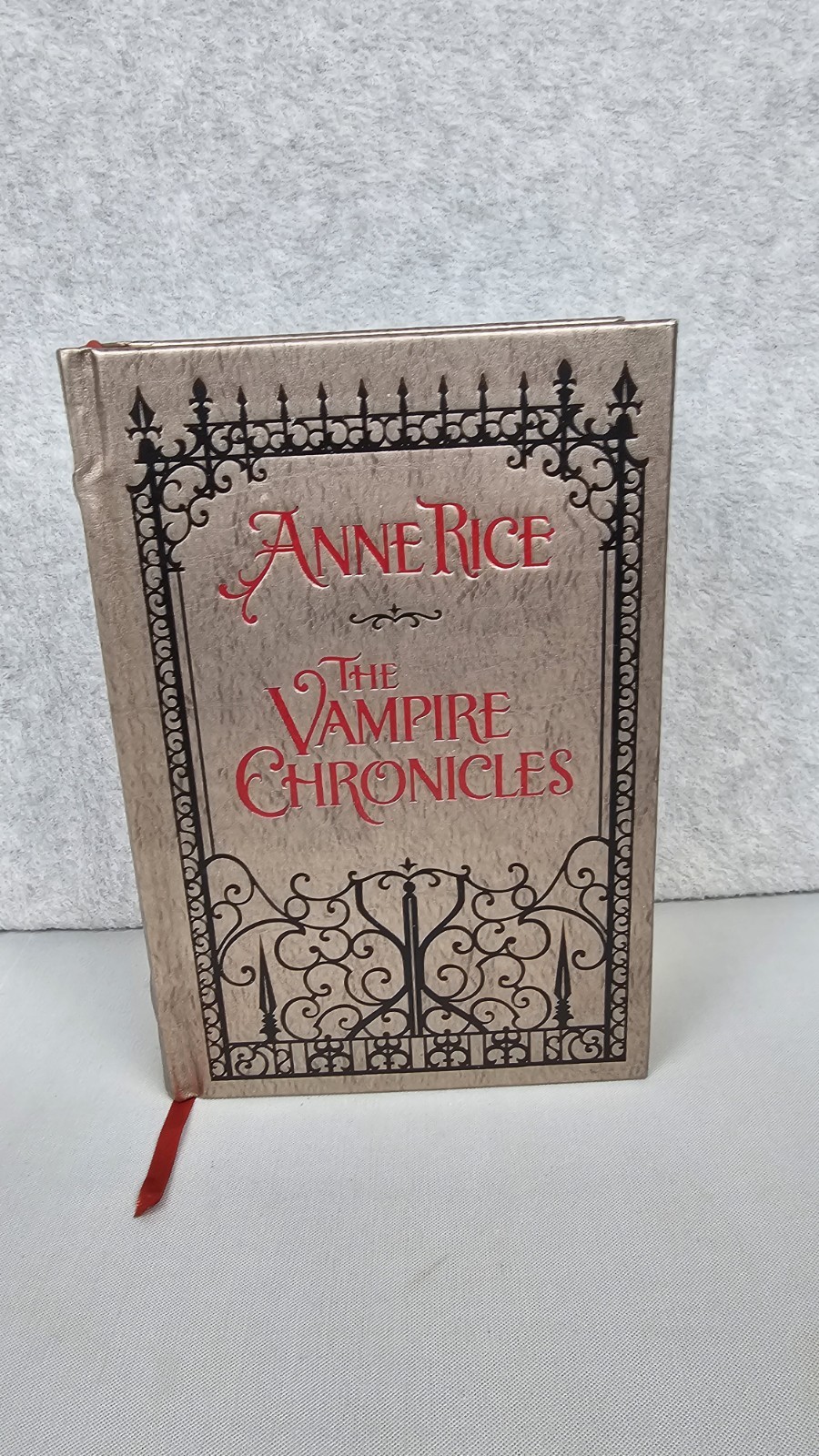 The Vampire Chronicles by Anne Rice Leather Collectible Edition Silver