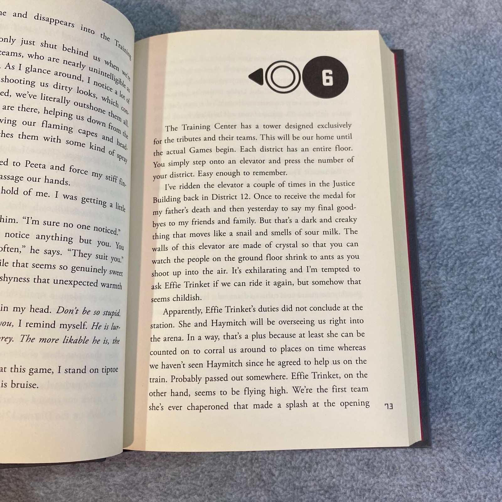 The Hunger Games Book Gold Mockingjay 1st Ed Hardcover Survival No Dust Jacket