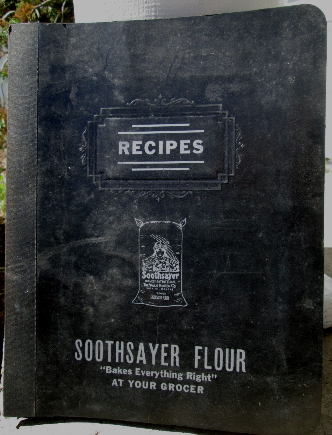 Soothsayer Flour Recipe Service Folder with Monthly Bulletins from 1938-1939