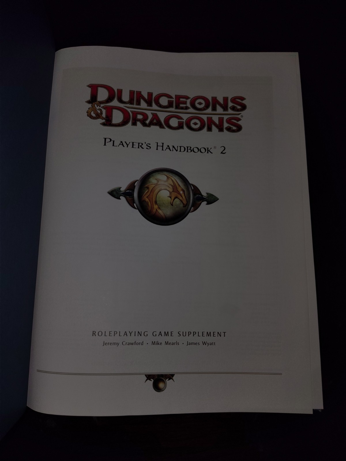 Player’s Handbook 2 : Roleplaying Game Core Rules by Wizards RPG Team 2009