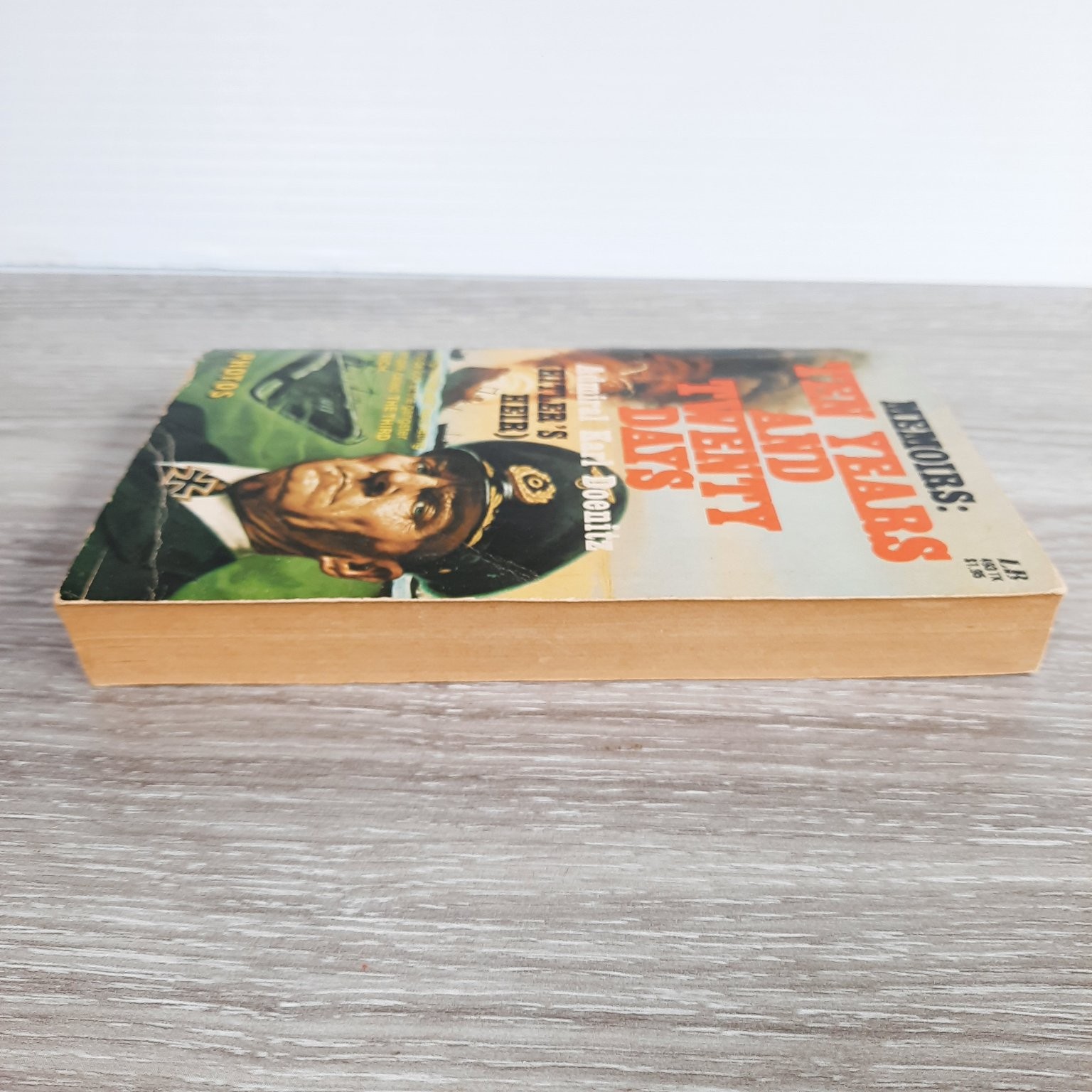 Memoirs Ten Years and Twenty Days Karl Doenitz 1959 Third Reich LB