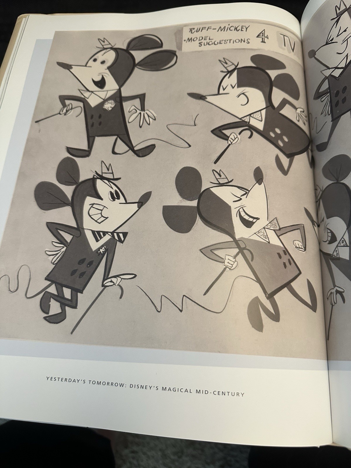 Yesterday’s Tomorrow : Disney’s Magical Mid-Century by Don Hahn – 2017 First Ed