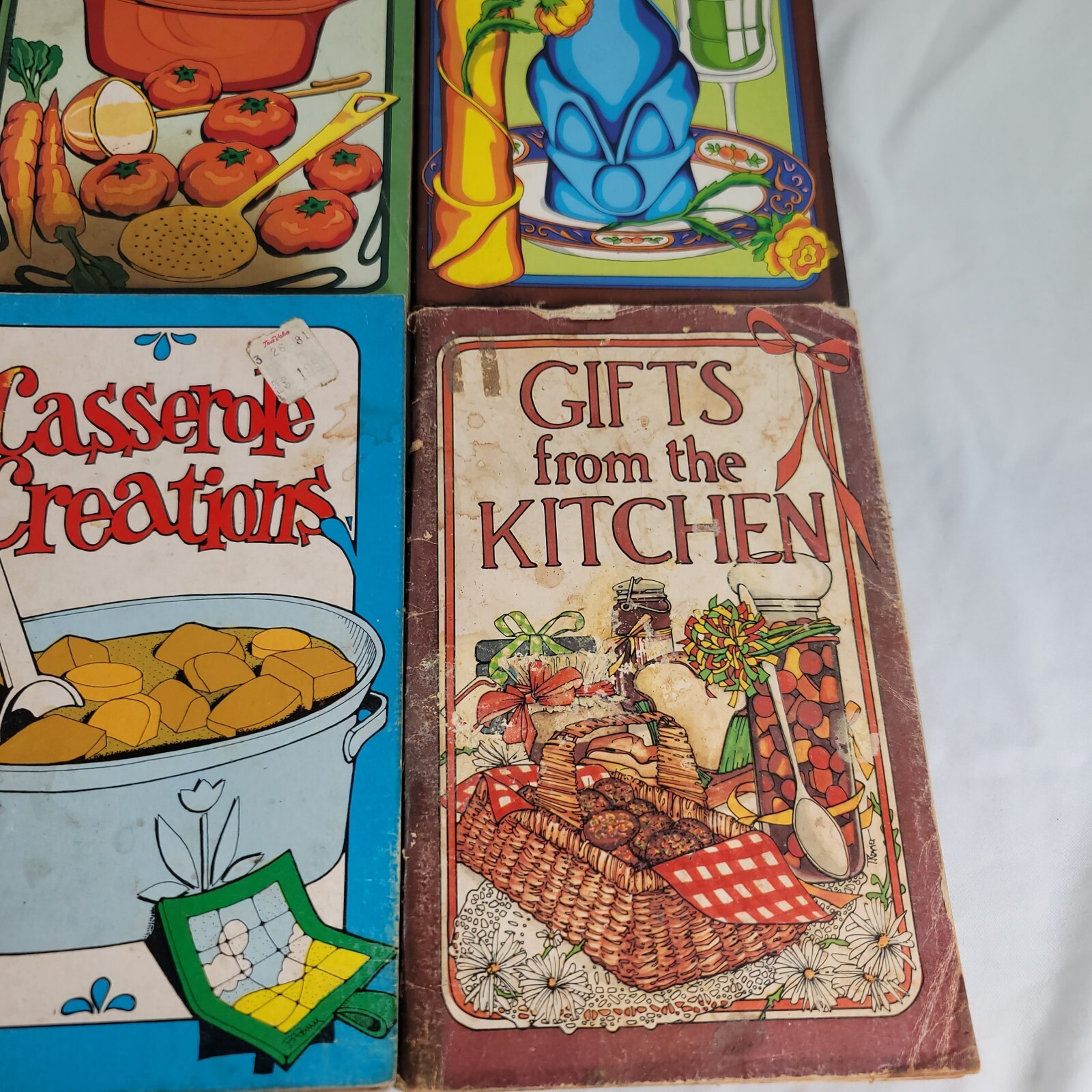 Lot Of 6 Vintage Potpourri Press Books – Cooking, Soups, Napkin Folding,…