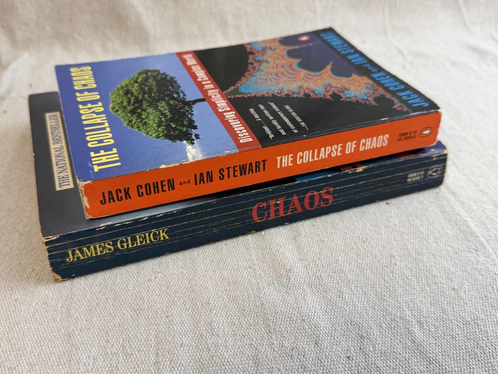Chaos James Gleick & Collapse of Chaos Jack Cohen Ian Stewart Penguin Paperbacks