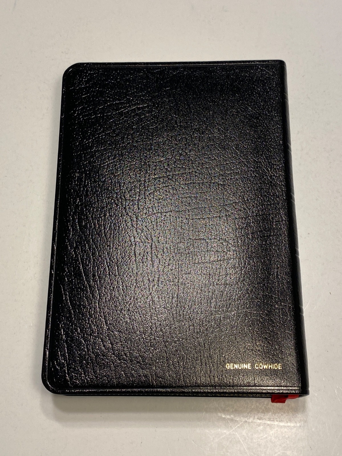 Nelson Imperial Reference Bible KJV “Black Khyber Kid Leather” Indexed 1972 #484