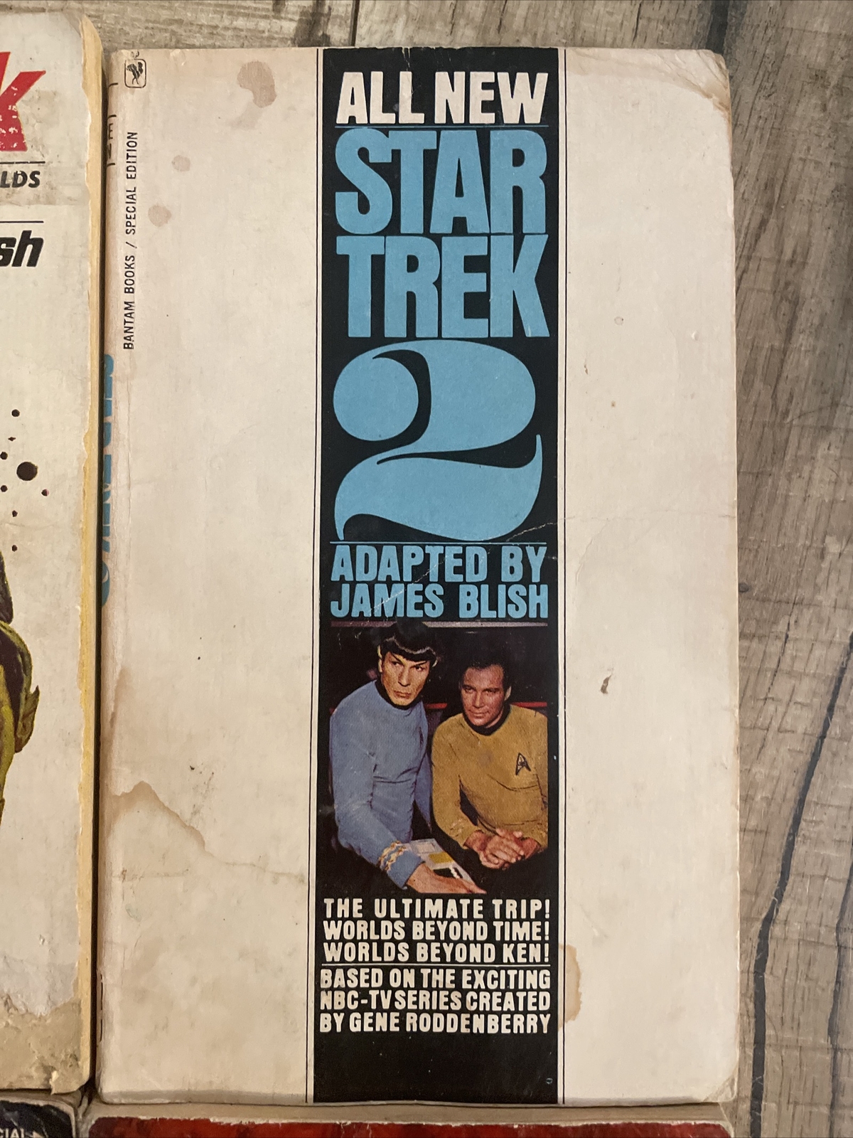 Original Star Trek James Blish Vintage Paperbacks Lot: 1, 2, 3, 8 Acceptable