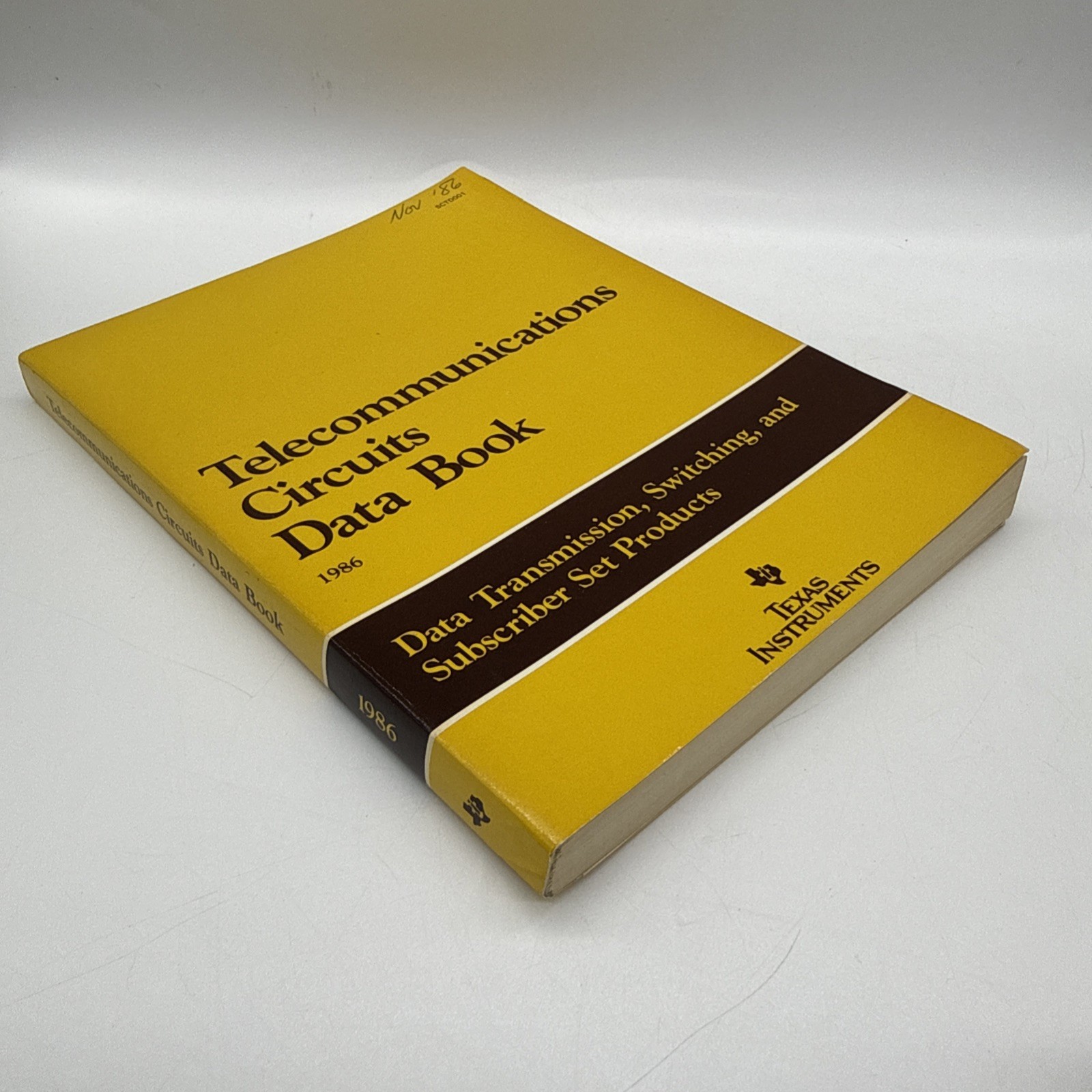 Texas Instruments Telecommunications Circuits Data Book Manual Reference 1986