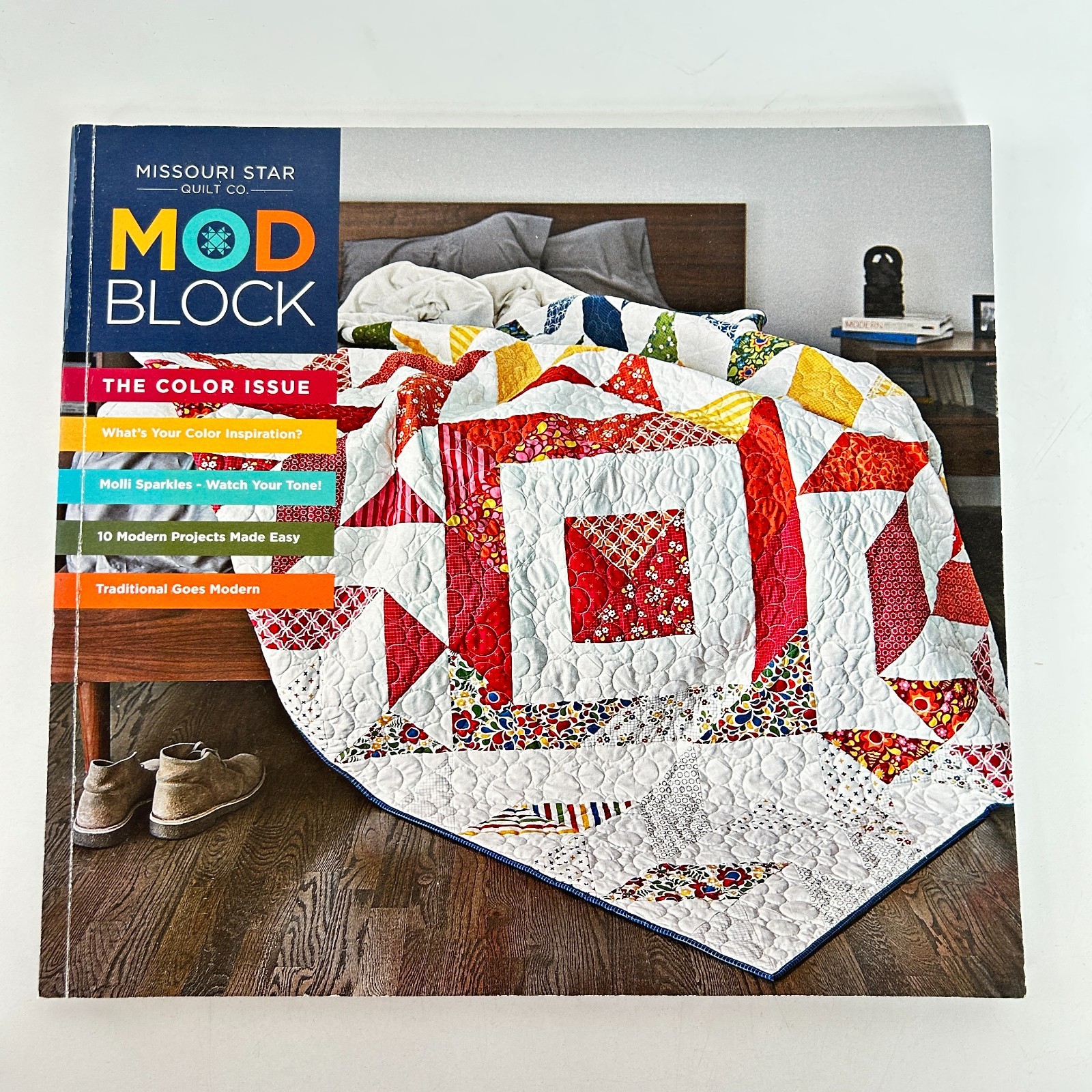 Mod Block by Missouri Star Quilt Co Lot of 3 Vol 1 2 3 Issue 1 Sewing Patterns