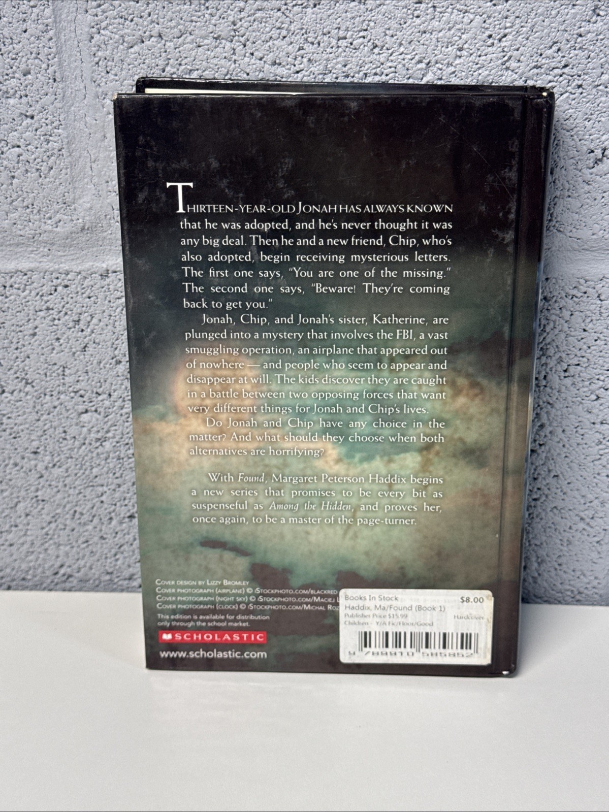 The Missing #1-4 Hardcover Margaret Peterson Haddix 4-Book Set Found Sent Torn