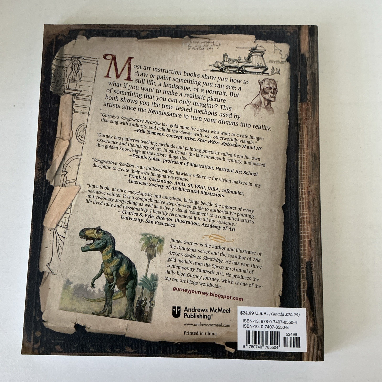 Imaginative Realism: How to Paint What Doesn’t Exist James Gurney Signed 1st E