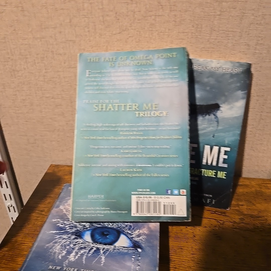 Shatter Me Series 3 Books Unravel Me Ignite Me Paperback Books Tahereh Mafi