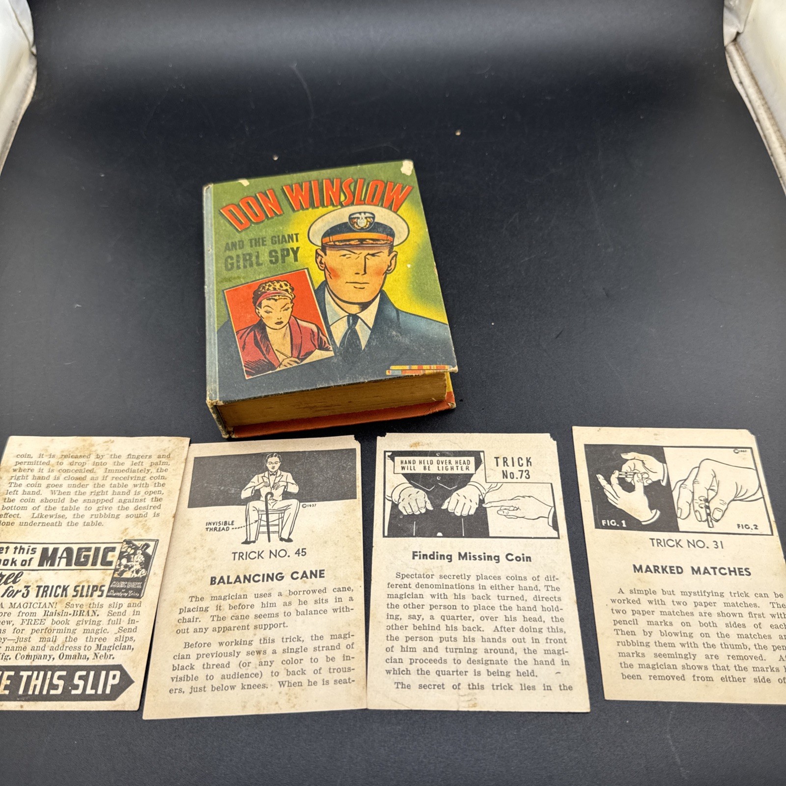 1946 DON WINSLOW Giant Girl Spy Whitman Big Little Book #1408 (BLB11)