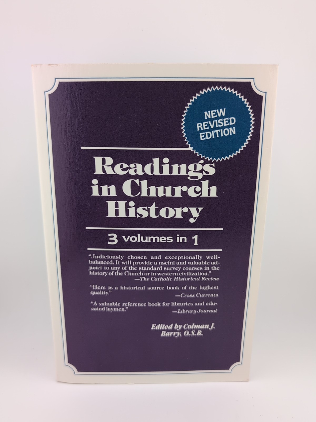 Readings in Church History Paperback