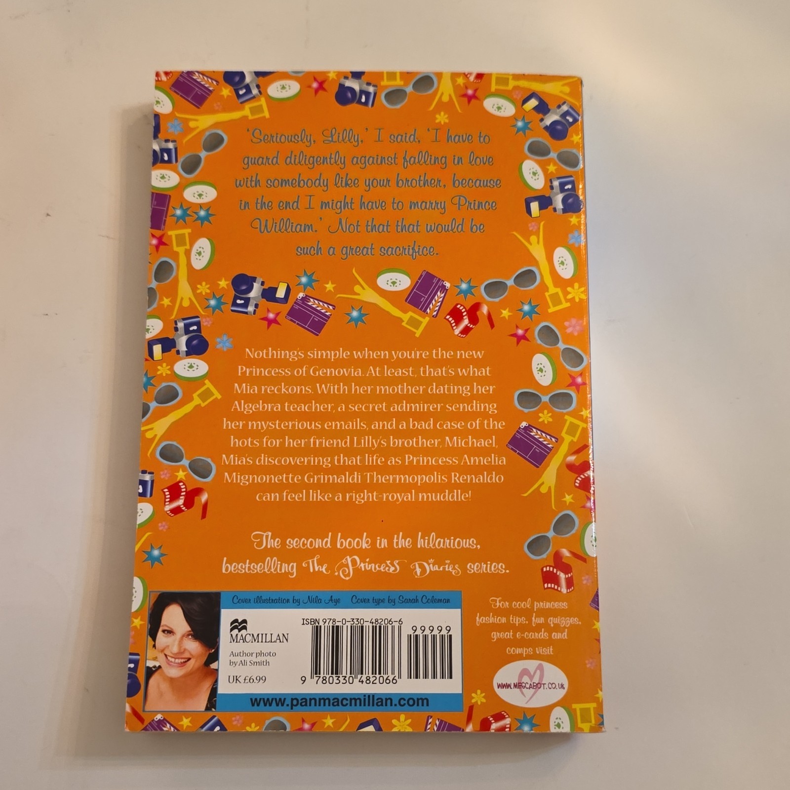 Meg Cabot The Princess Diaries: Take Two Paperback (Inscribed), Ages 9-12