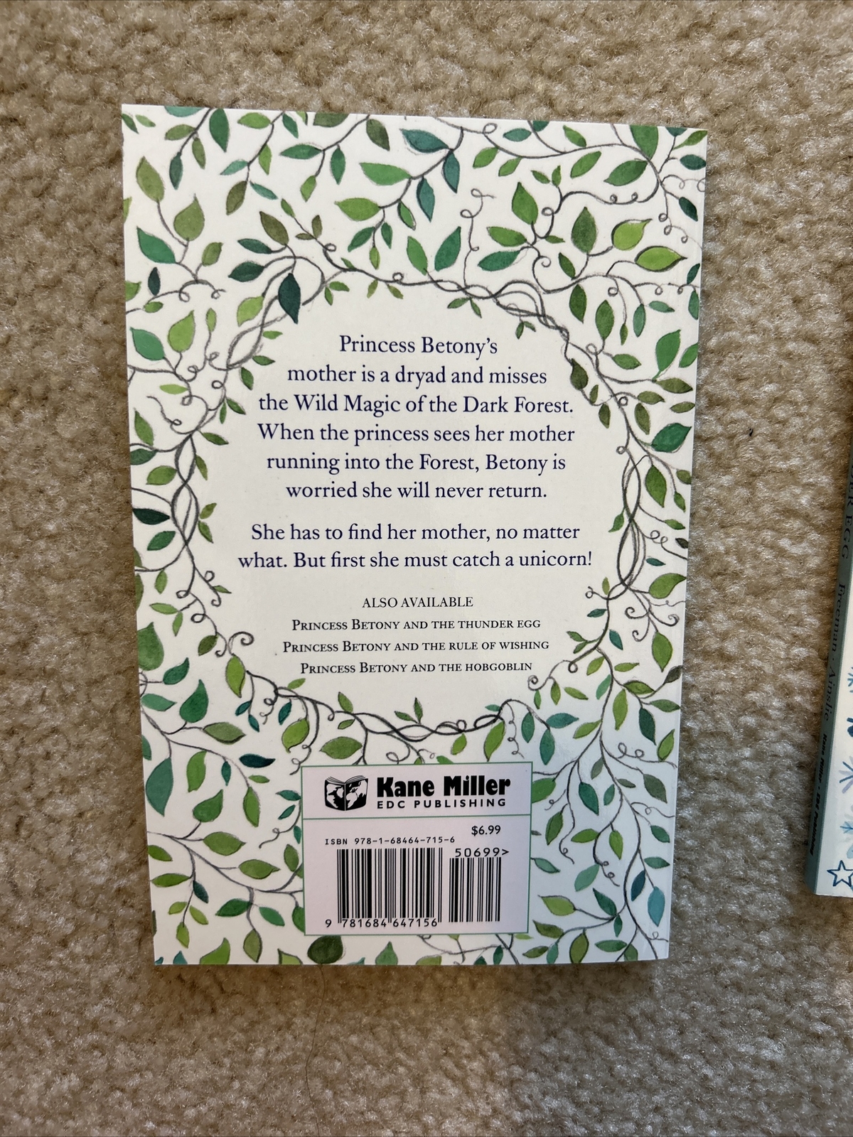 Princess Betony, Set Of 2, Girls Chapter Books Series, Kane Miller, New