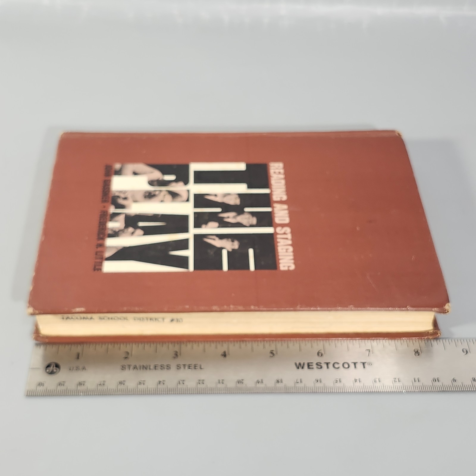Reading Staging The Play Anthology of One-act Plays 1967 Book HC Performing Arts