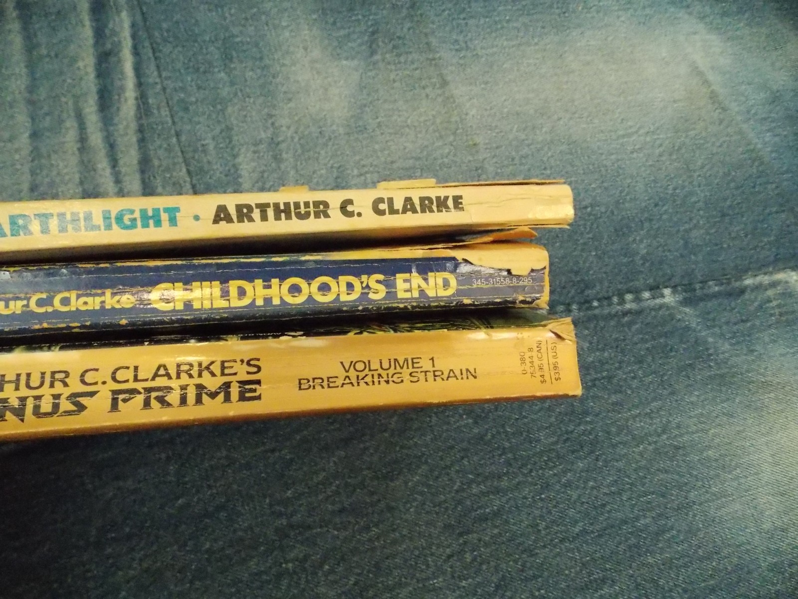 Arthur C Clarke Sci Fi Paperback Book Lot or 14 Vintage