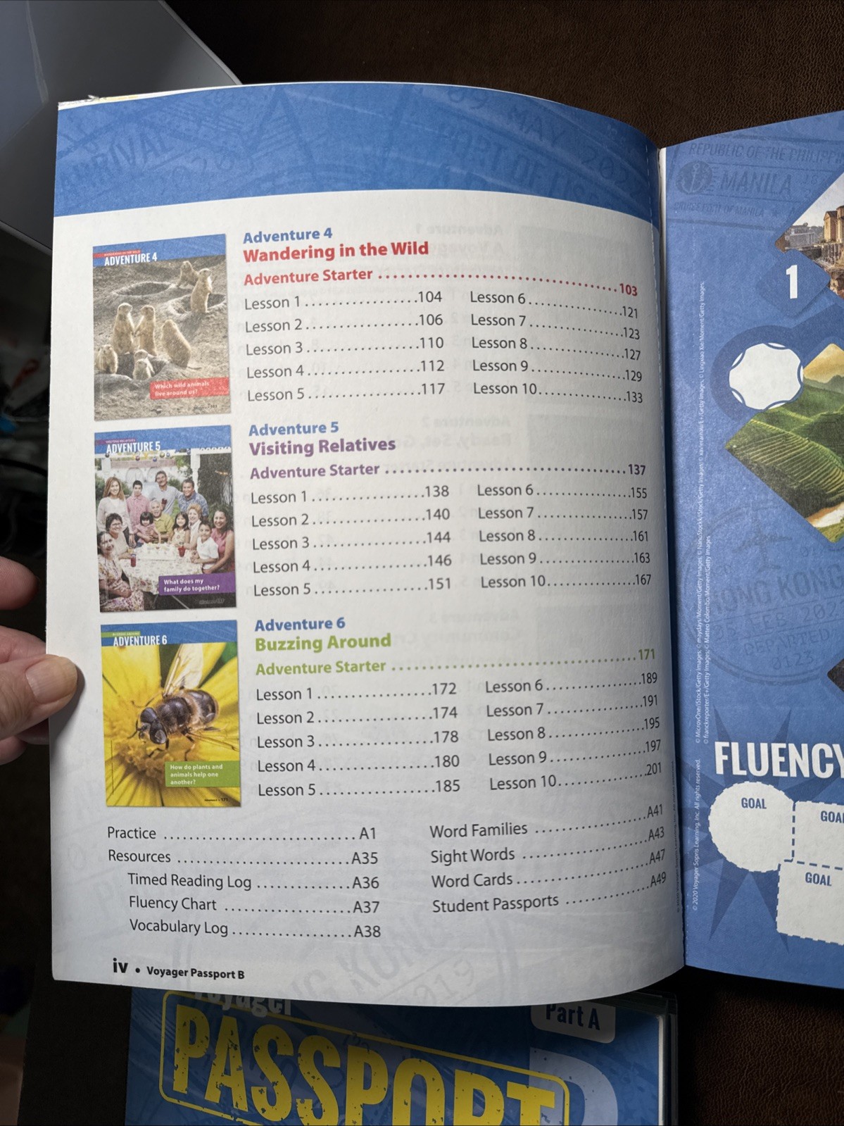 2020 Voyager Passport B Part A & B Student Book Home School Early Education NEW