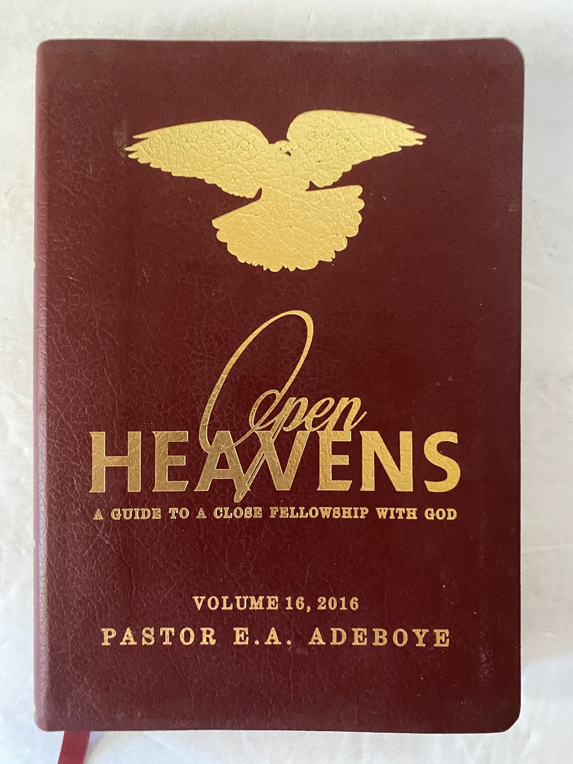 Open Heavens Pastor E.A. Adeboye 2016 Daily Devotional Christian Living